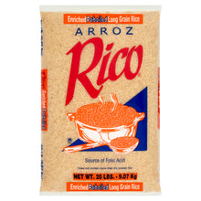 Load image into Gallery viewer, Rico Parboiled Rice 20LB
