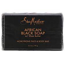 Shea Moisture African Black Soap Facial Soap 3.5oz