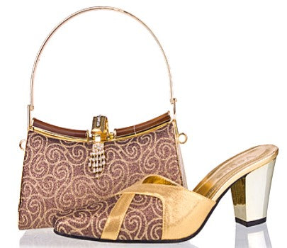 Fantastic Handbag and Shoe Matching Set, SBK118785A