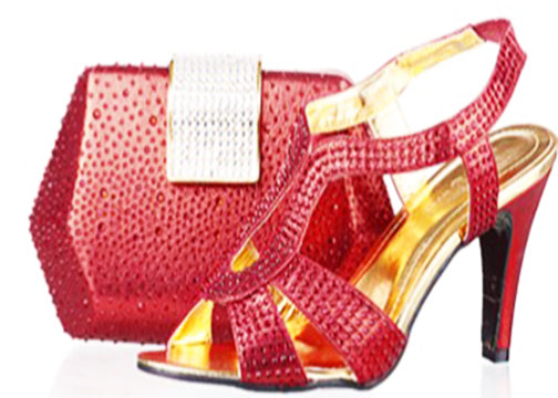 Designer Handbag and Shoe Matching Set, SBK11792C