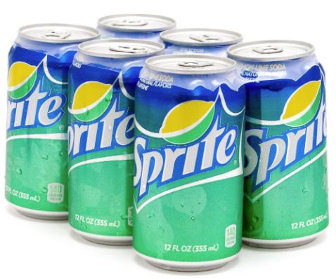 Sprite 12oz Can (Pack of 6)
