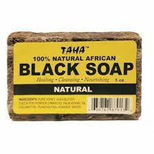 Taha Black Soap Natural 5oz