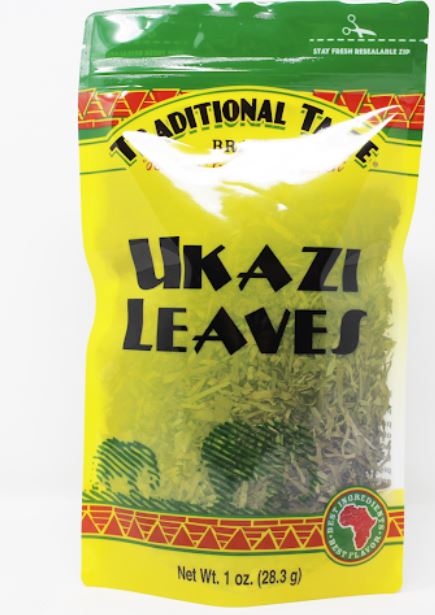 Traditional Taste Ukazi Leaves (Eru/Effiang) 1oz